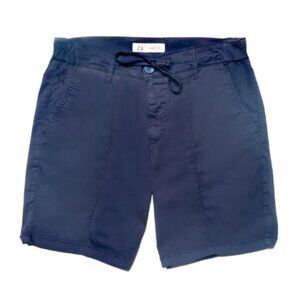 Eight X Navy Chino Drawstring/Zip Waist Shorts